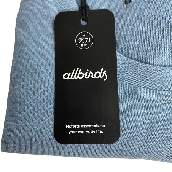 Allbirds T-Shirt Mens S Anytime Tee Merino Wool Blend Pocket Short Sleeve NWT - Picture 2 of 6